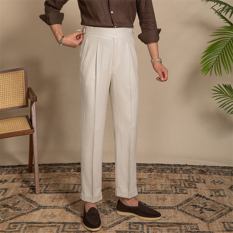 Linen Gurkha Trousers