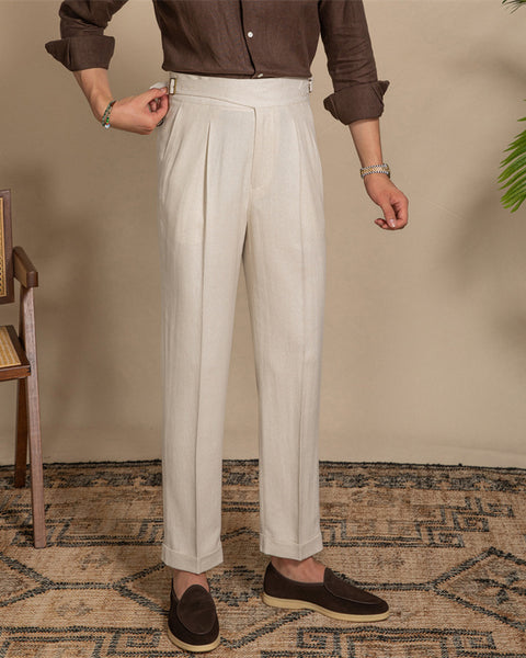 Linen Gurkha Trousers