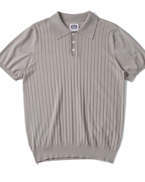 Mulberry Silk Knitted Polo SS