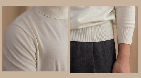 Slim-fit Wool Turtleneck Sweater