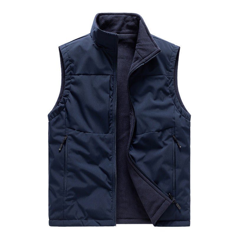 Bodywarmer Double-sided Fleece Vest