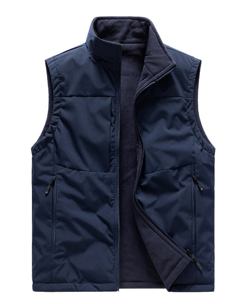 Bodywarmer Double-sided Fleece Vest