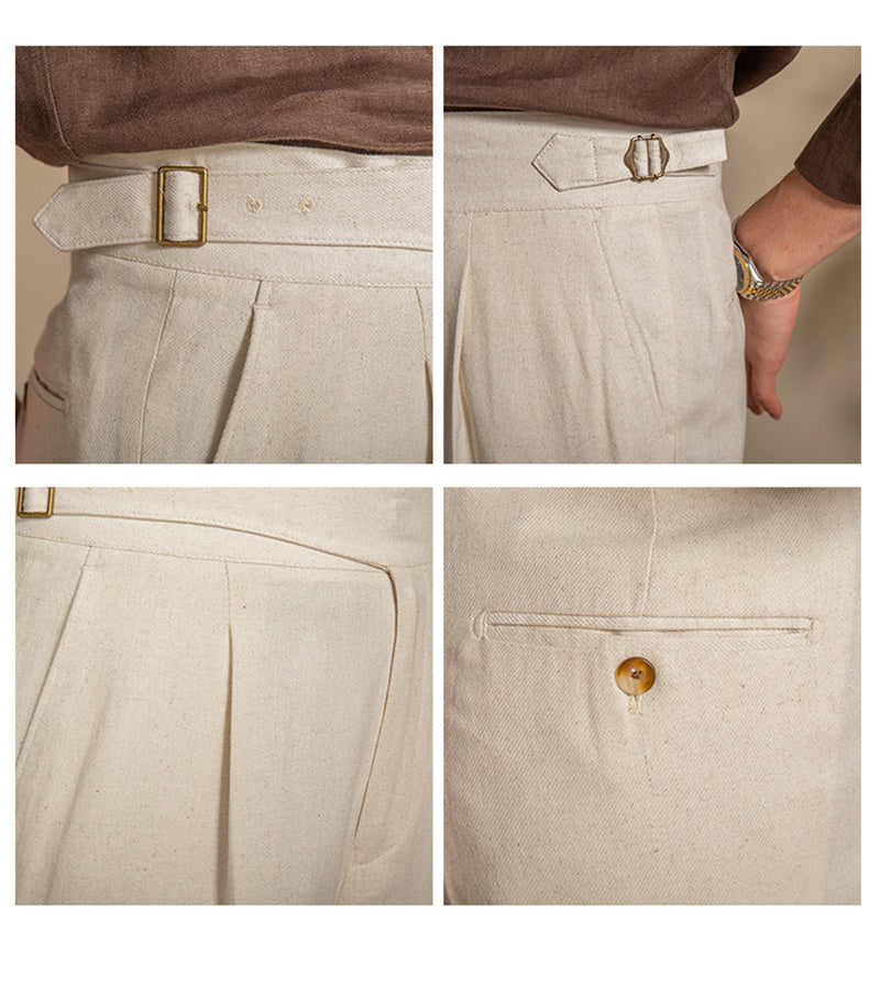 Linen Gurkha Trousers