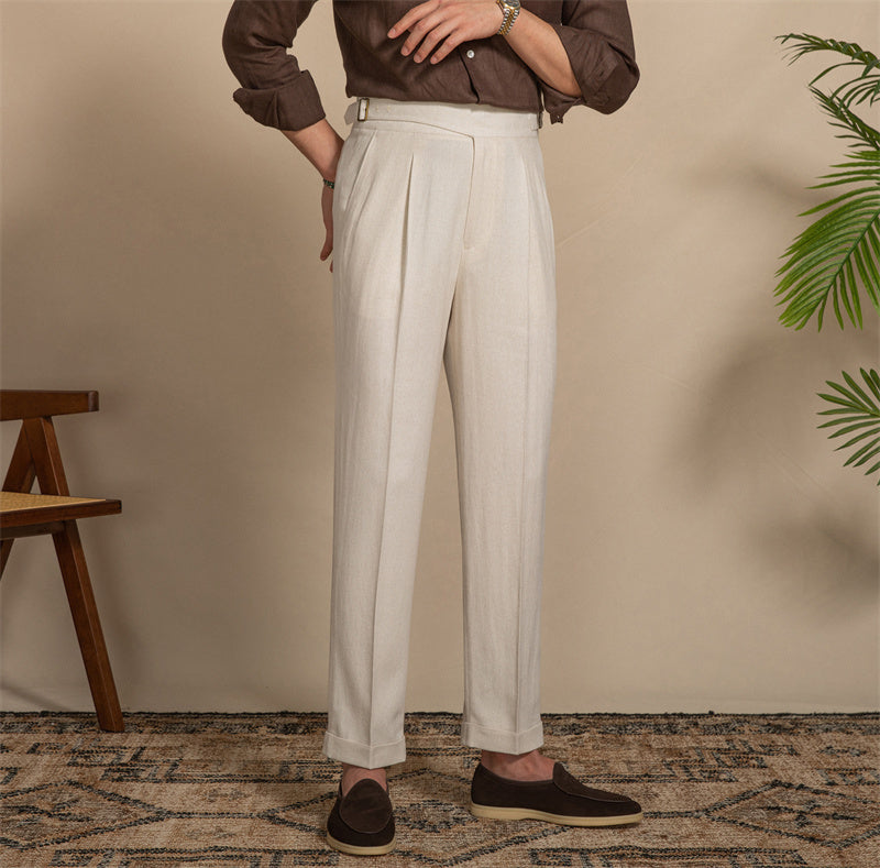 Linen Gurkha Trousers