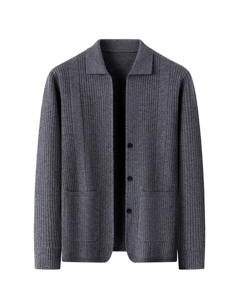 Korean Cotton Knitted Cardigan