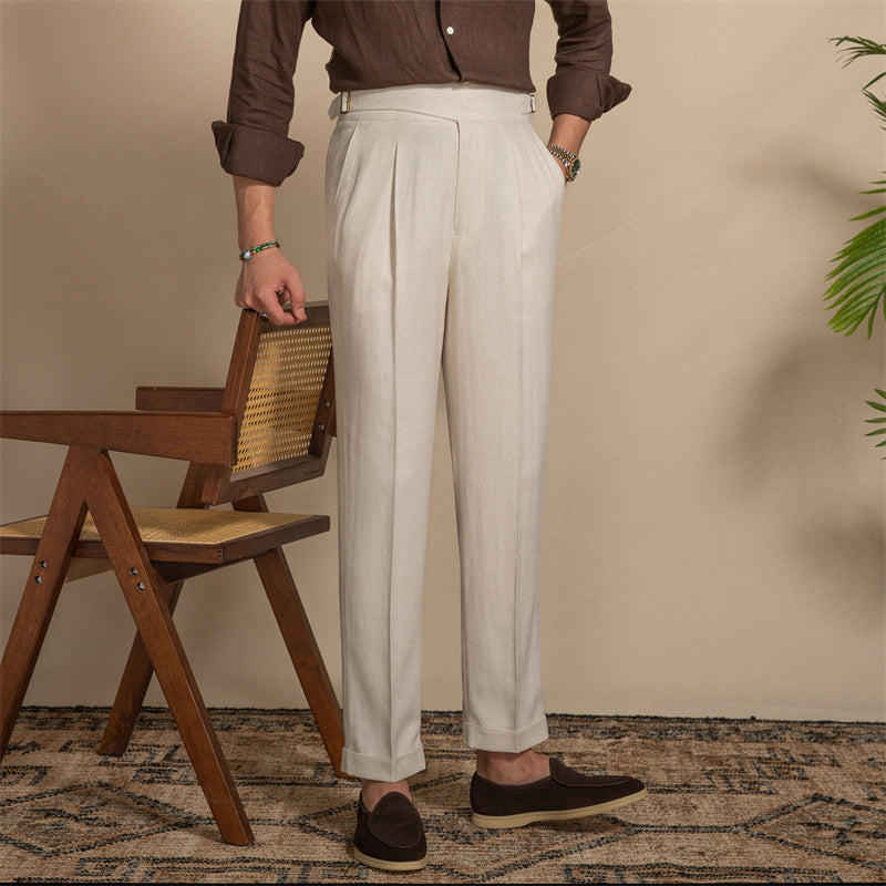 Linen Gurkha Trousers