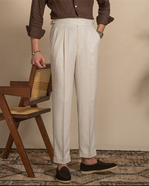 Linen Gurkha Trousers