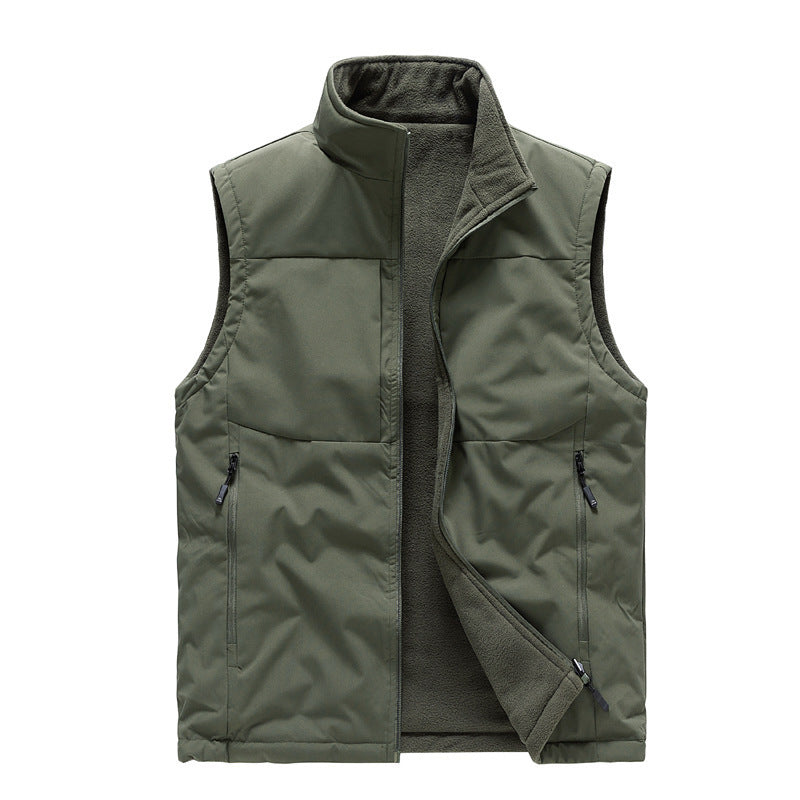 Bodywarmer Double-sided Fleece Vest