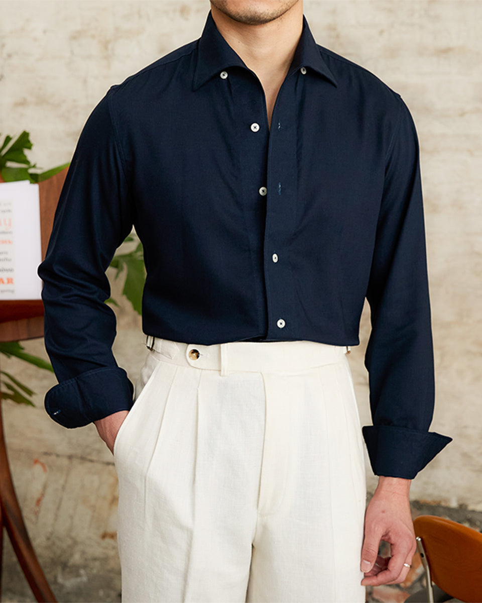 One-piece Collar Shirt