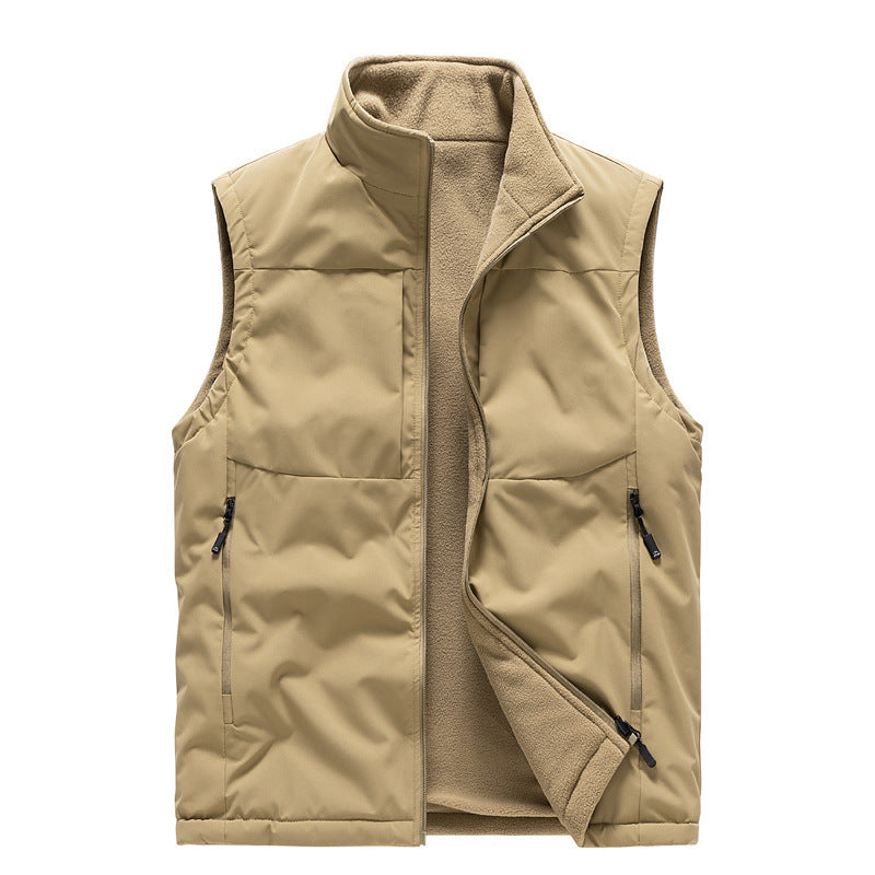 Bodywarmer Double-sided Fleece Vest