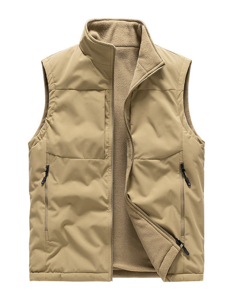 Bodywarmer Double-sided Fleece Vest