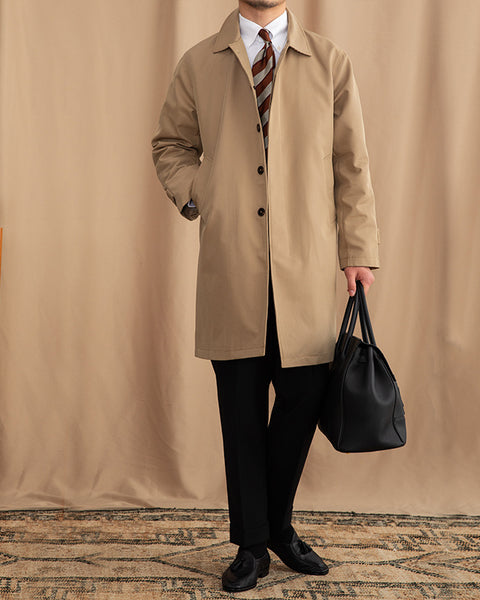 Single Breasted Business Casual Trench Coat