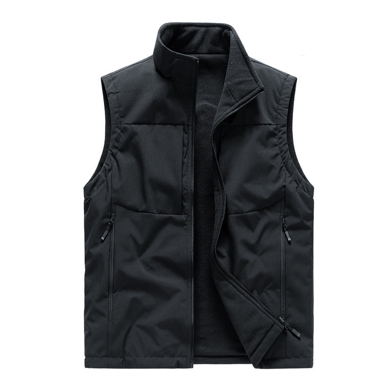 Bodywarmer Double-sided Fleece Vest