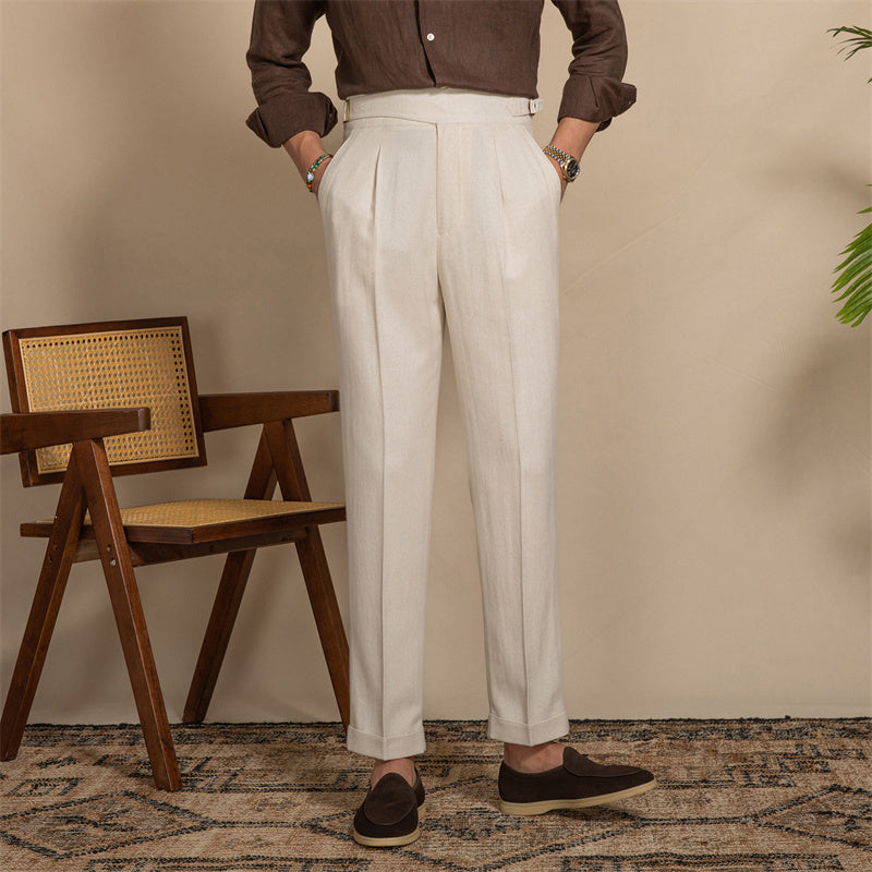 Linen Gurkha Trousers