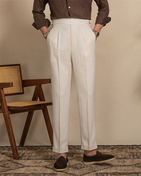 Linen Gurkha Trousers