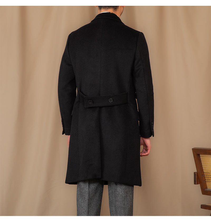 Thermal Double Breasted Woolen Coat