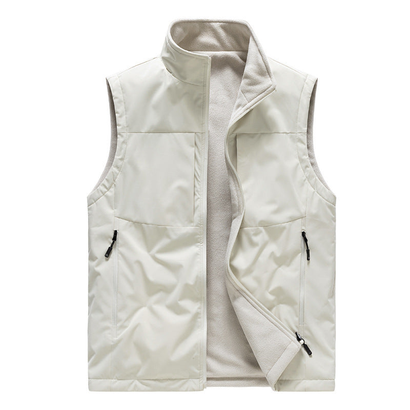 Bodywarmer Double-sided Fleece Vest