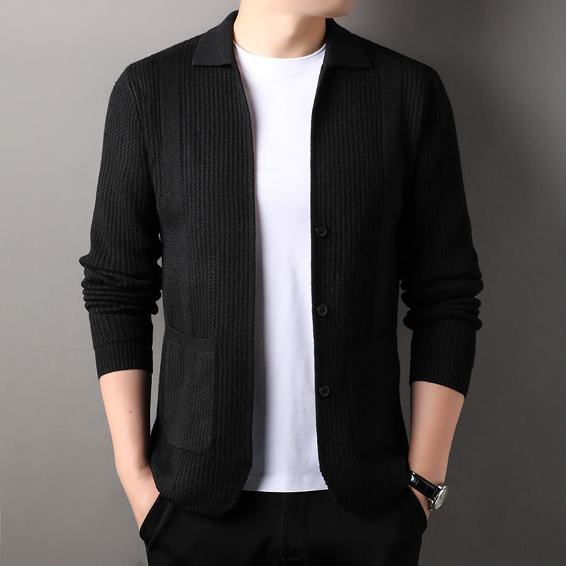 Korean Cotton Knitted Cardigan